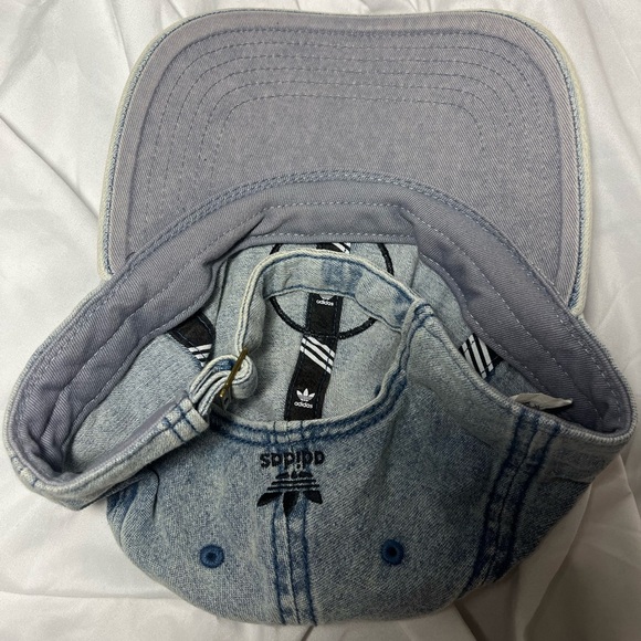 Adidas Women’s Blue and Black Trefoil Logo Hat - Picture 2 of 3